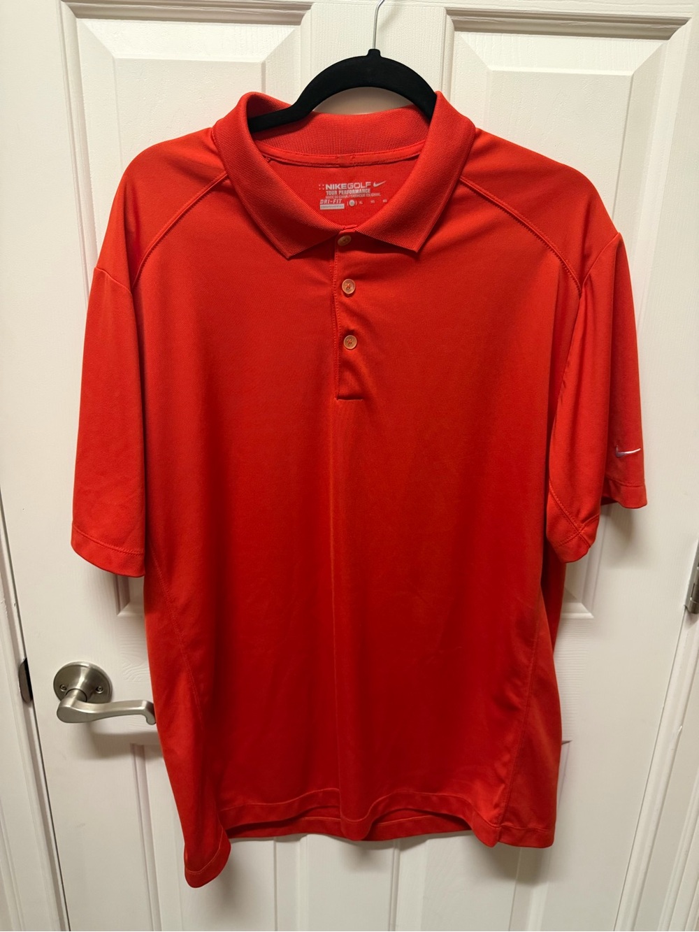 Nike Men's Bright Red Performance Polo